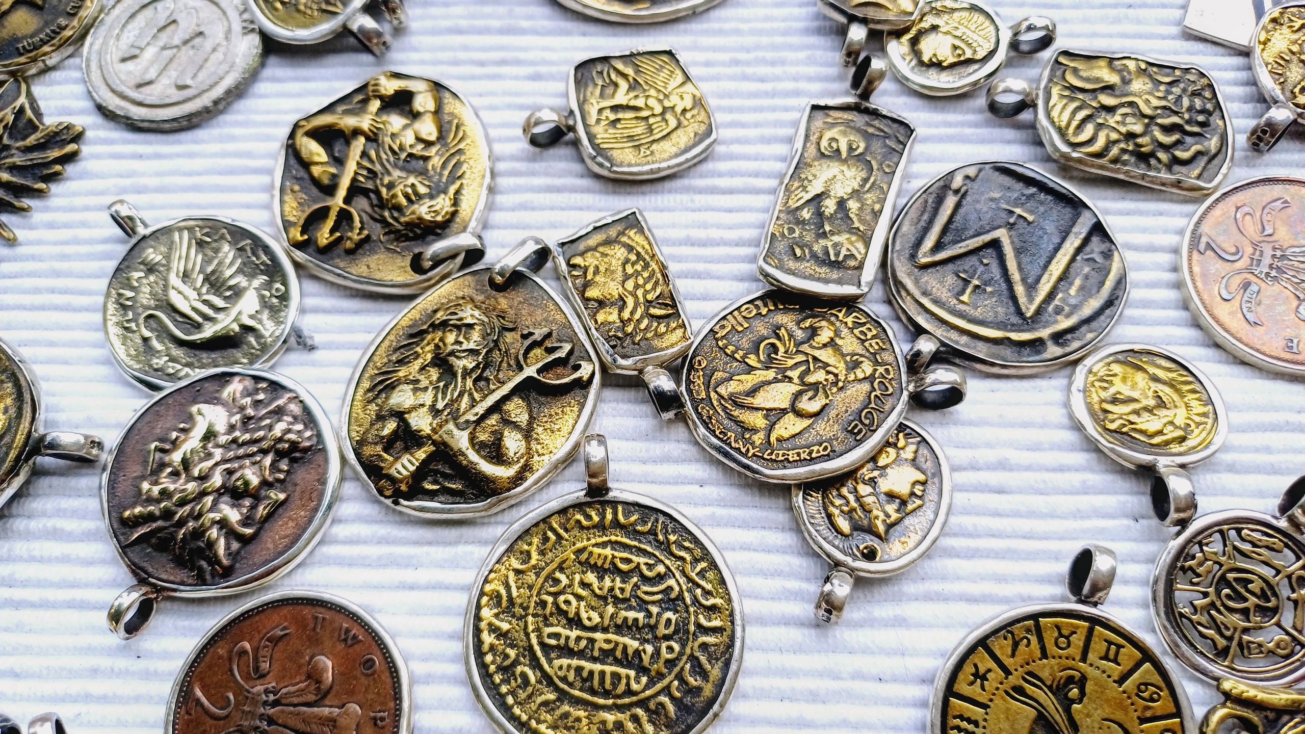 Scrap and broken silver