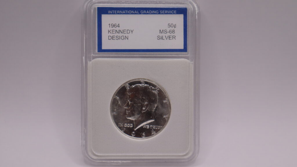 1964 MS-68 Kennedy Silver Half Dollar