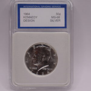 1964 MS-68 Kennedy Silver Half Dollar