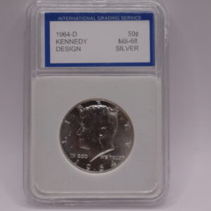 1964-D MS-68 Kennedy Silver Half Dollar