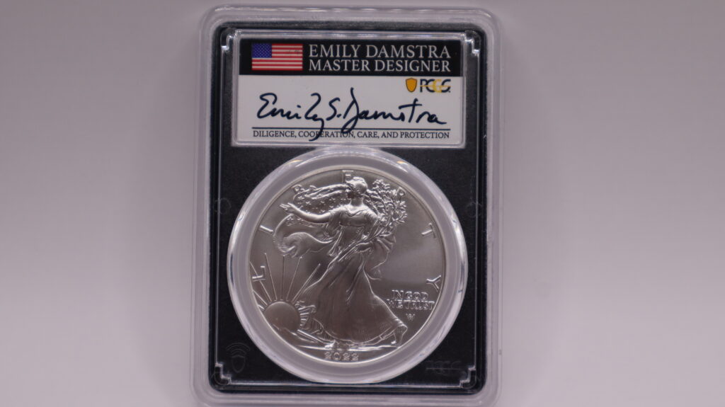 2022 PCGS MS-70 American Silver Eagle - First Day of Issue