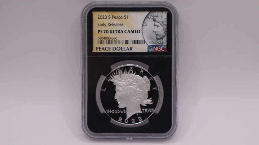 2023 S Peace Silver Dollar PF-70 Ultra Cameo - Early Releases