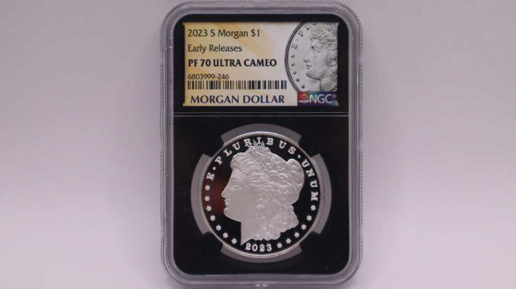 2023 S Morgan Silver Dollar PF70 Ultra Cameo Early Release