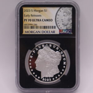 2023 S Morgan Silver Dollar PF70 Ultra Cameo Early Release