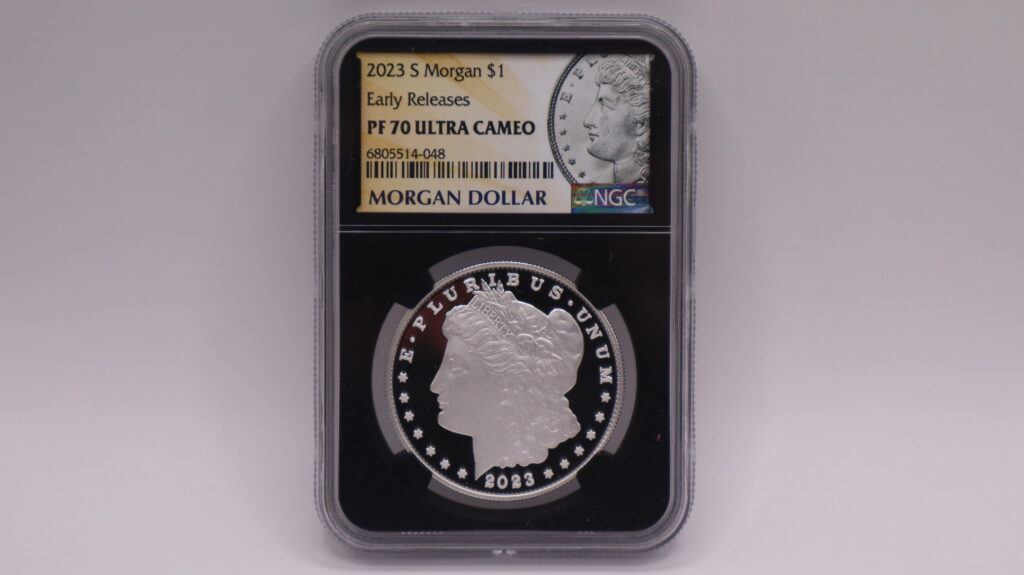 2023 S Morgan Silver Dollar PF70 Ultra Cameo - Early Releases