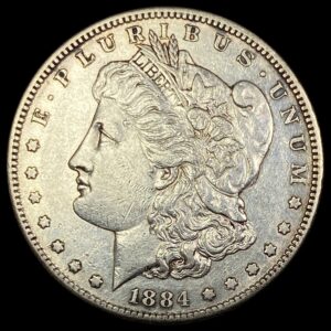 1884s Morgan Silver Dollar