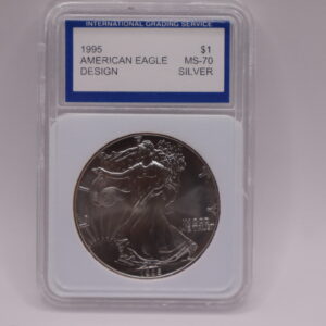 1995 American Silver Eagle MS70