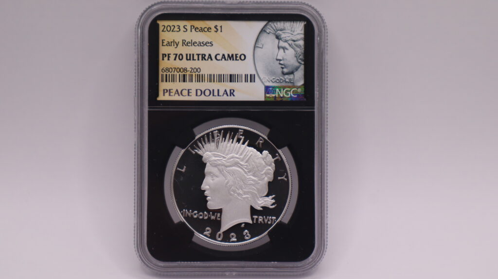 2023 S Peace Dollar Early Release PF70 Ultra Cameo