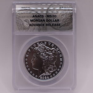 2024 Morgan Silver Dollar MS70 Advance Release