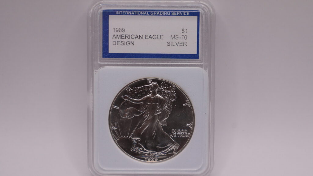 1989 MS70 American Silver Eagle