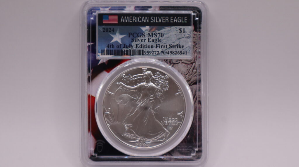 2024 PCGS MS70 4th of July Edition First Strike