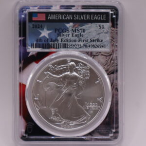2024 PCGS MS70 4th of July Edition First Strike